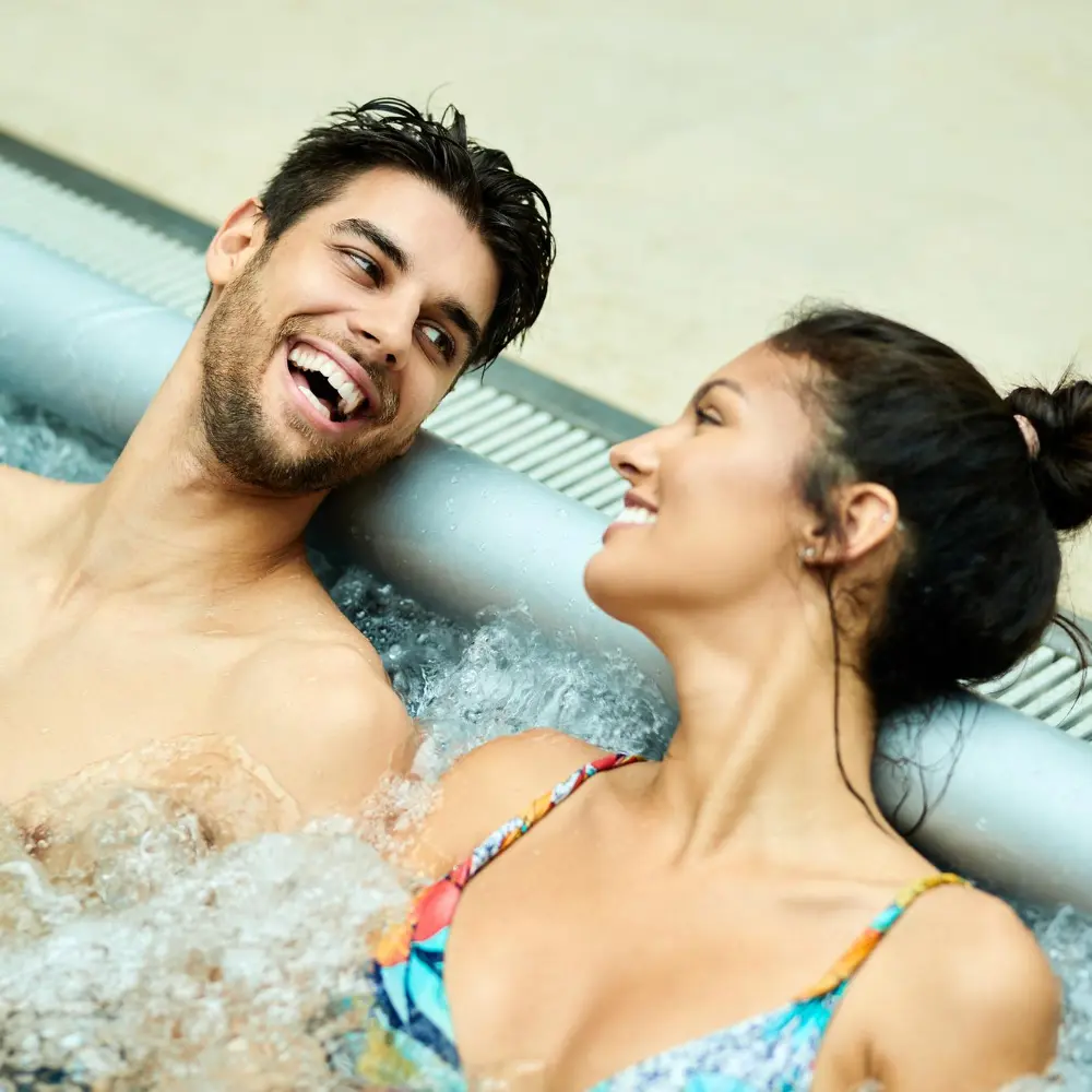 Espace spa à Caudry privatif avec sauna pour moments de détente en famille, en couple ou entre amis dans le Cambrésis